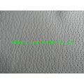 75 * 150D Polyester Plain en relief peau de pêche tissu/blanc gaufré tissu